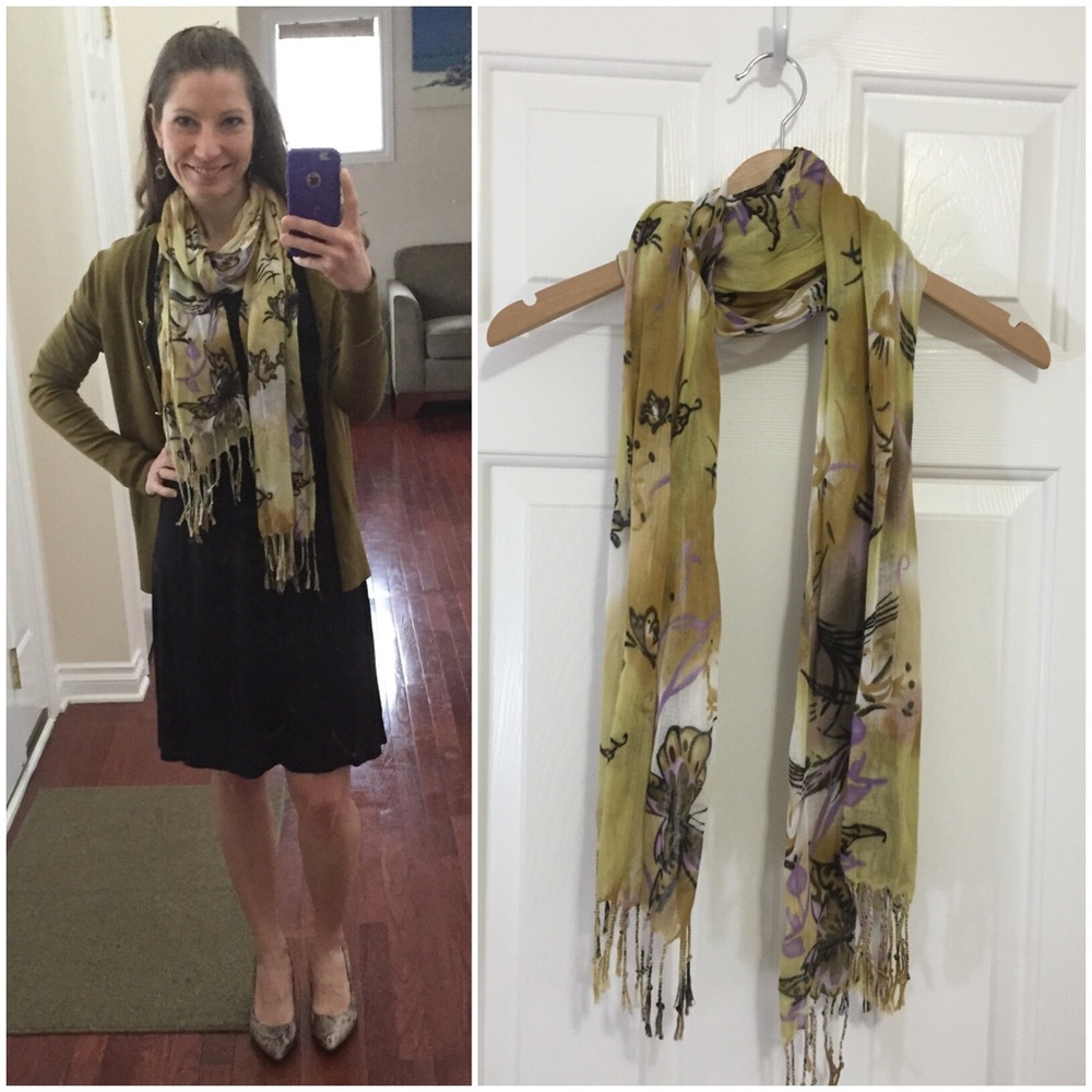 🦋 Butterfly scarf